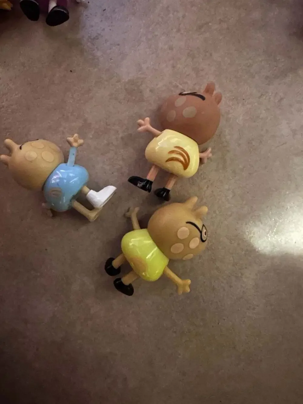 Vintage Peppa Pig Friends and Family Lot of Toy Figures